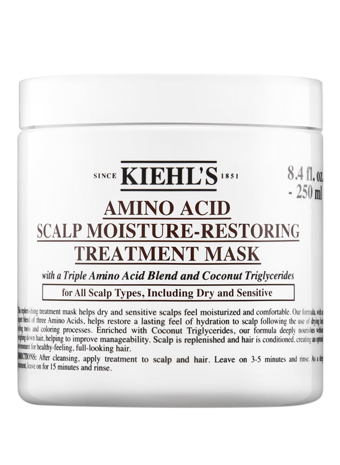 Kiehl's Amino Acid Scalp - Restoring Mask Haarmaske 250 ml von Kiehls