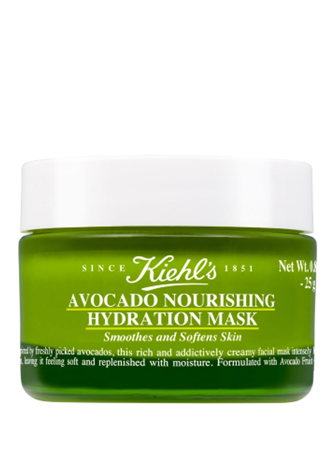 Kiehl's Avocado Nourishing Hydration Mask Gesichtsmaske 25 g von Kiehls