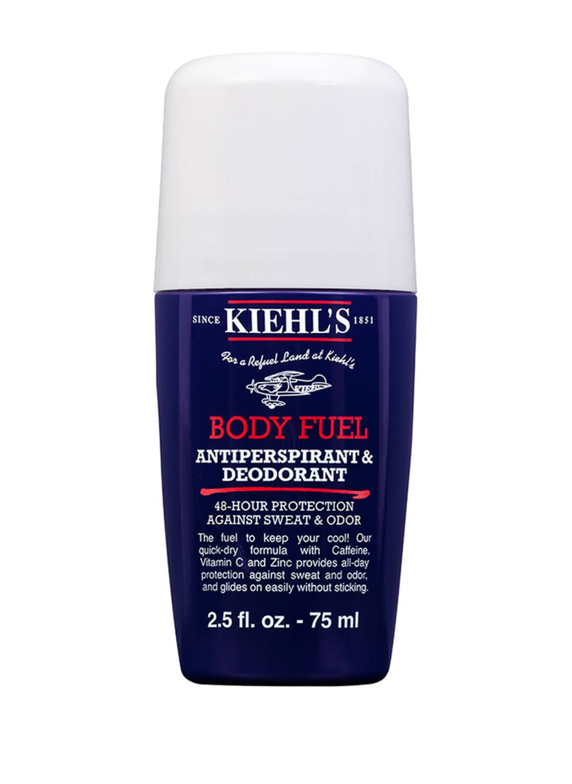 Kiehl's Body Fuel Antiperspirant & Deodorant Deodorant Roll-On 75 ml von Kiehls