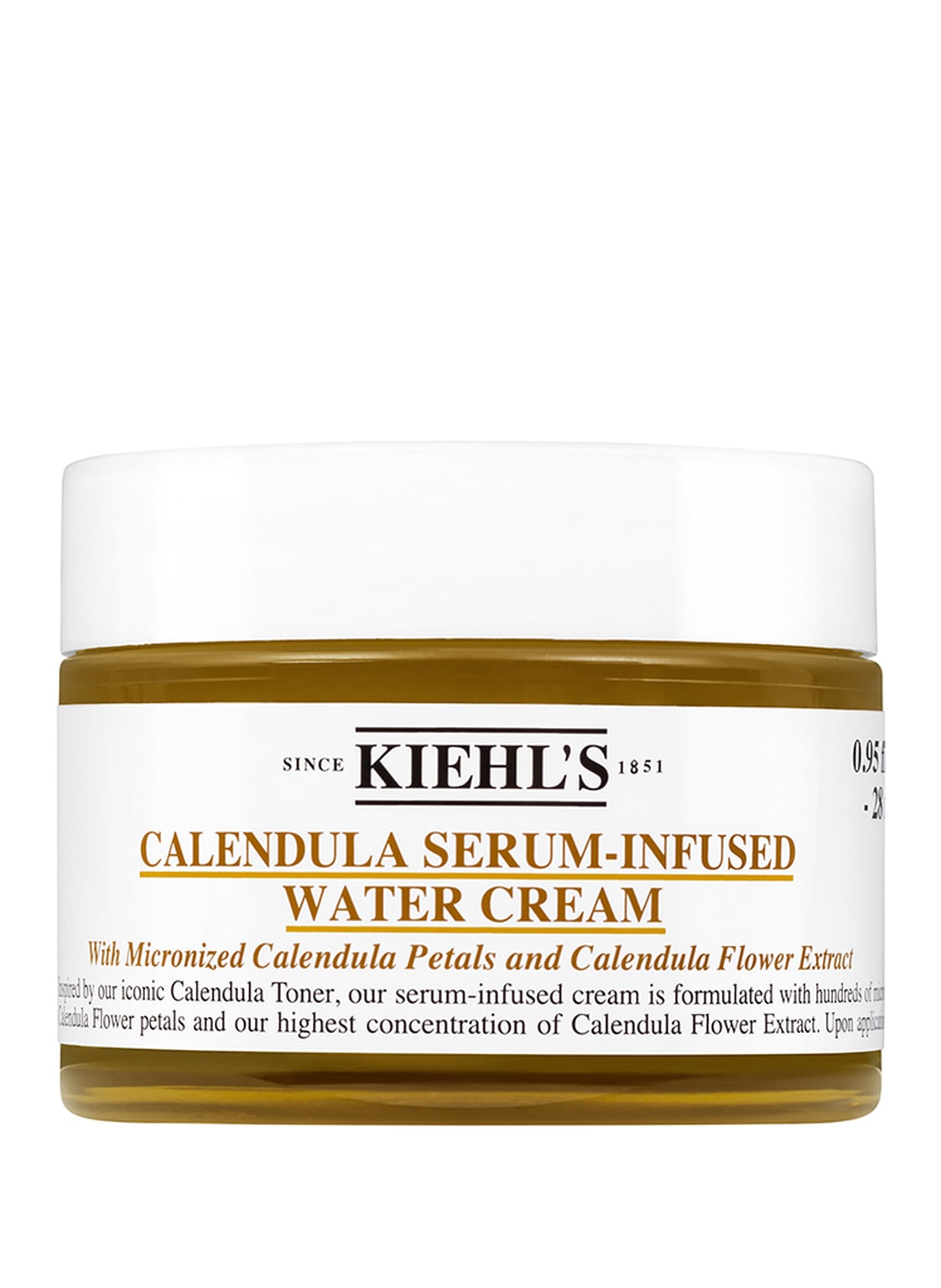 Kiehl's Calendula Serum-Infused Water Cream Feuchtigkeitscreme 28 ml von Kiehls