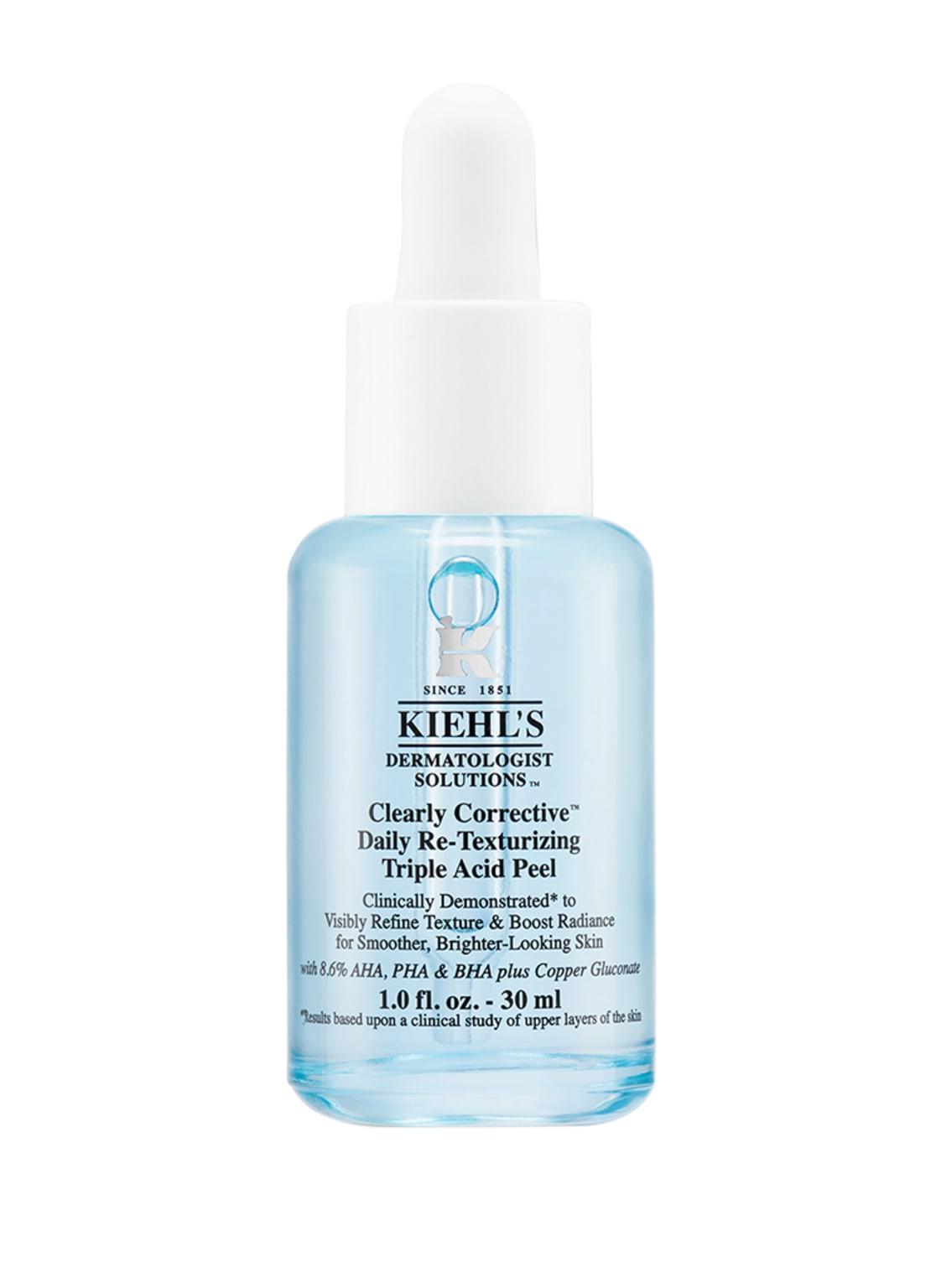 Kiehl's Clearly Corrective Daily Re-Texturizing Triple Acid Peel Peeling 30 ml Kiehl's Clearly Corrective Daily Re-Texturizing Triple Acid Peel Peeling 30 ml von Kiehls