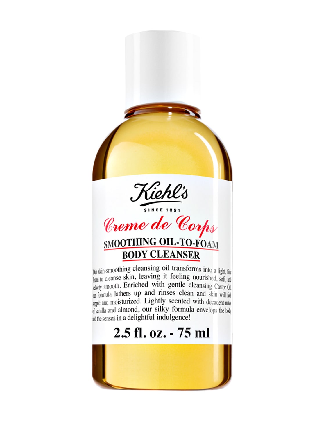 Kiehl's Creme De Corps Oil-to-Foam Body Cleanser 250 ml von Kiehls