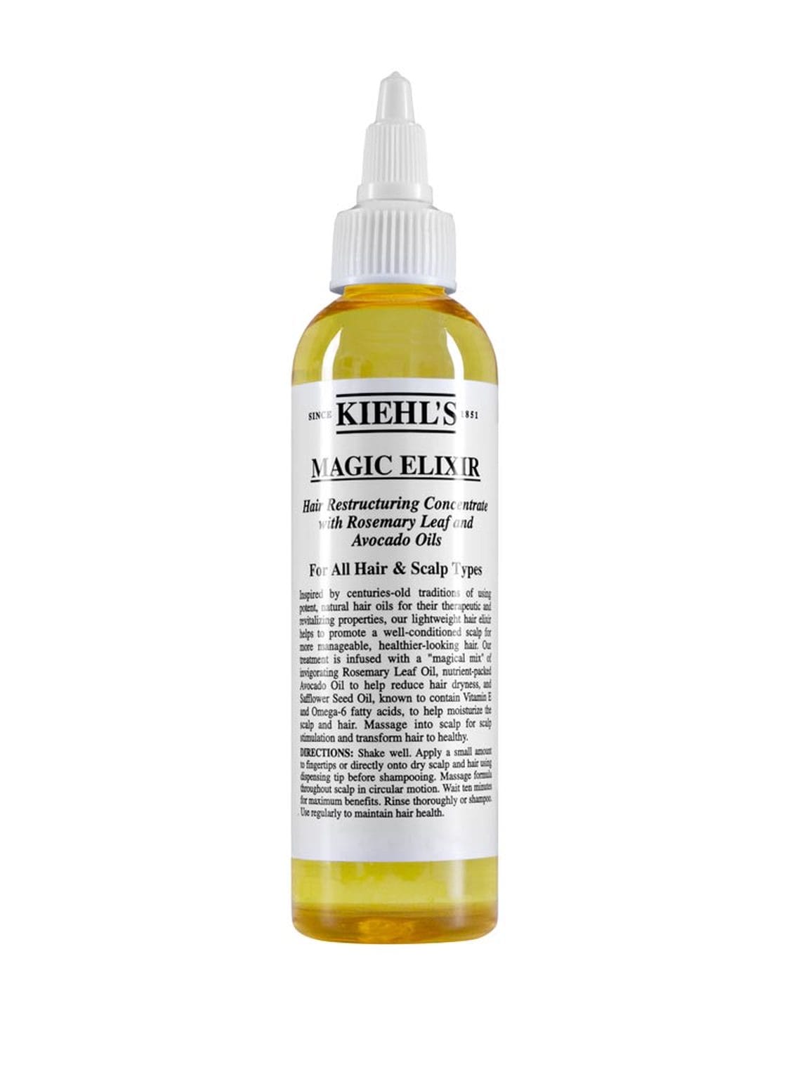Kiehl's Magic Elixir Haarpflege mit  Rosmarin- und Avocado-Öl 125 ml von Kiehls