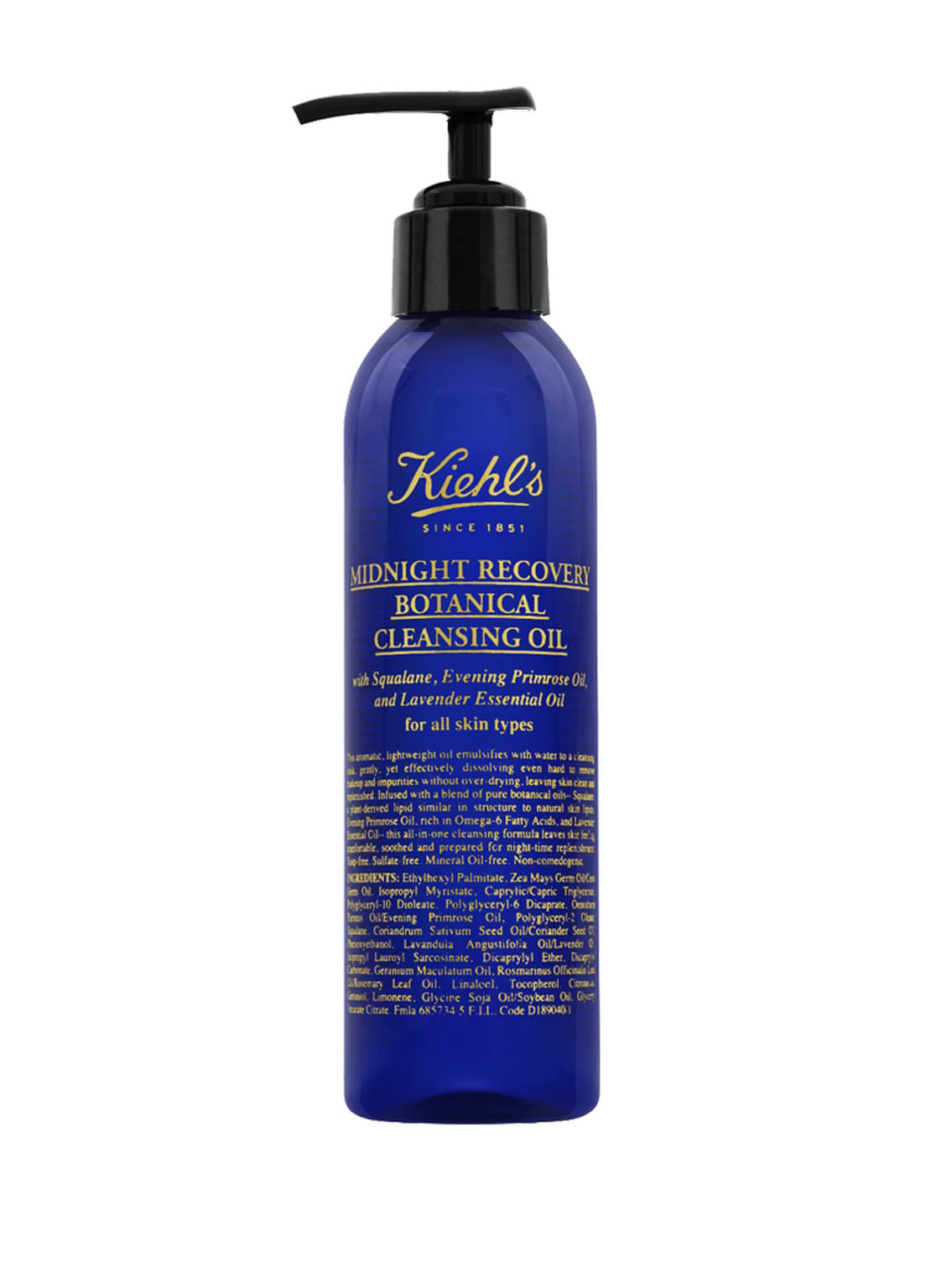 Kiehl's Midnight Recovery Cleansing Oil Reinigungsöl 175 ml von Kiehls