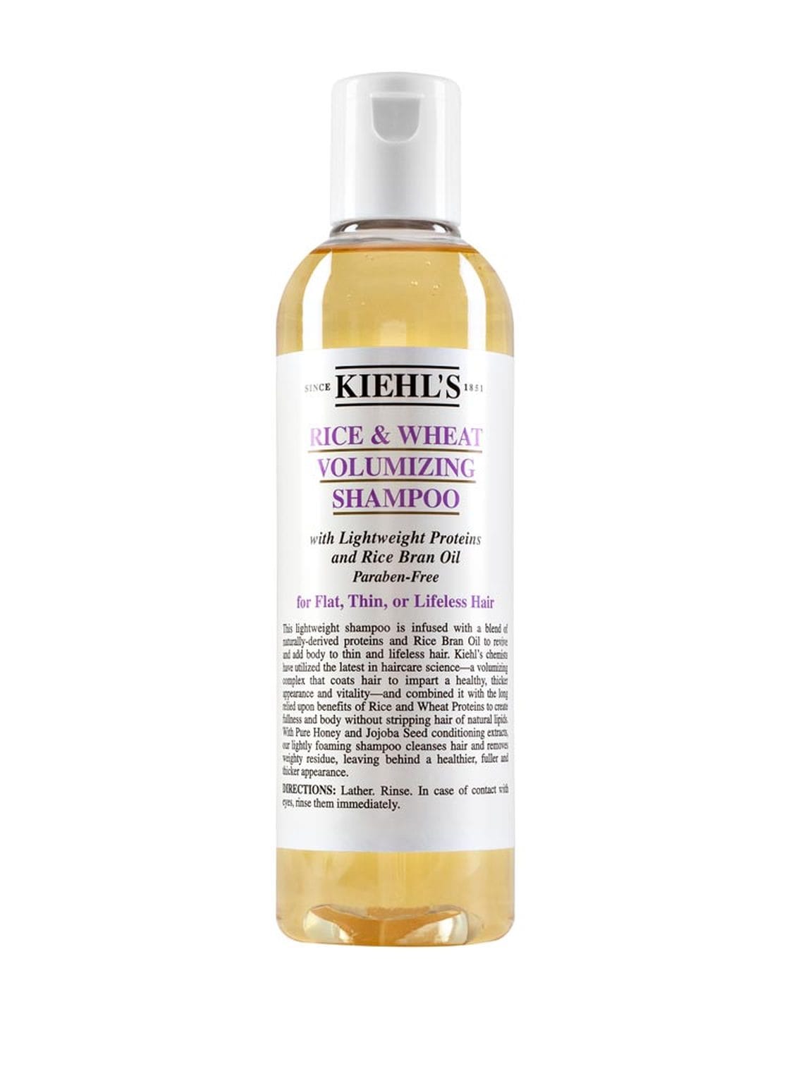 Kiehl's Rice & Wheat Volumizer Shampoo Volumen-Pflegeshampoo 250 ml von Kiehls