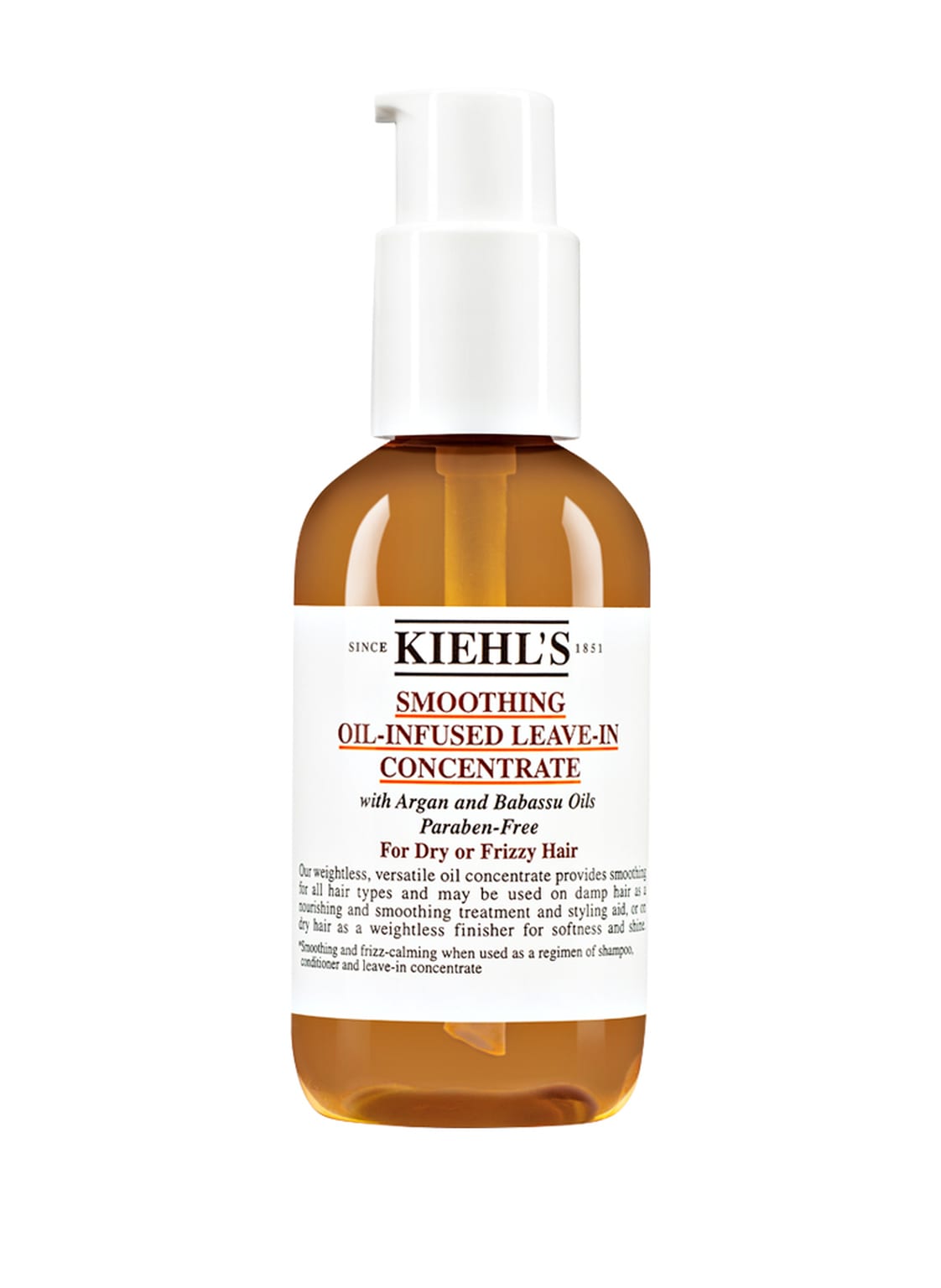 Kiehl's Smoothing Oil-Infused Leave-In Concentrate Haaröl 75 ml von Kiehls