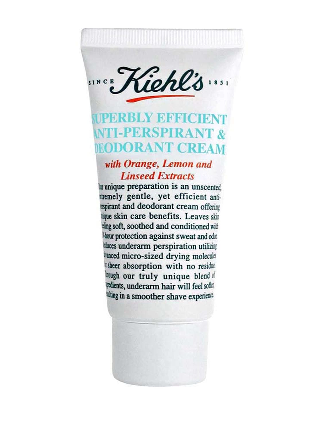 Kiehl's Superbly Efficient Antiperspirant & Deo Cream Deodorant Creme 75 ml von Kiehls