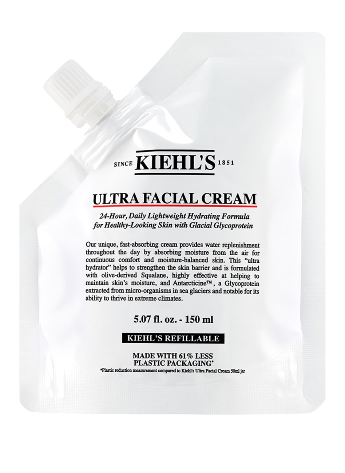 Kiehl's Ultra Facial Cream Refill Reichhaltige Feuchtigkeitscreme 150 ml von Kiehls