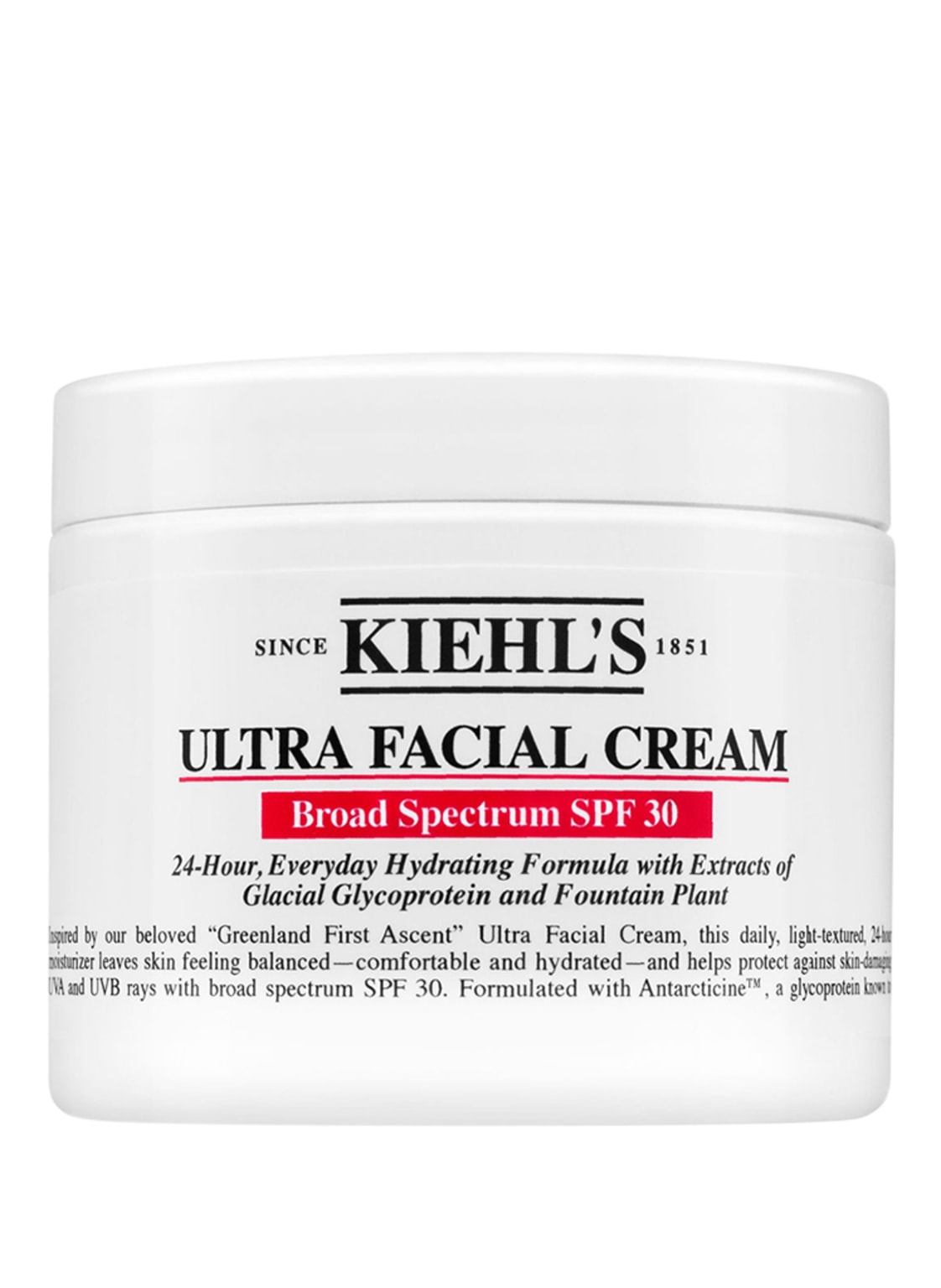 Kiehl's Ultra Facial Cream spf30 Feuchtigkeitspflege 50 ml von Kiehls