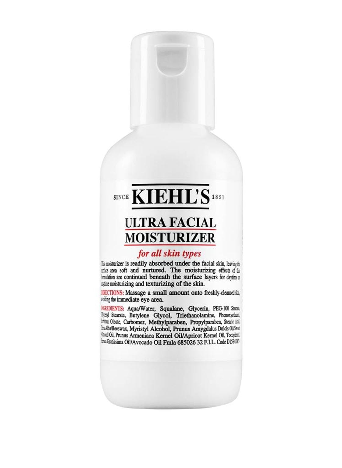 Kiehl's Ultra Facial Moisturizer Intensiv-Feuchtigkeitslotion 75 ml von Kiehls