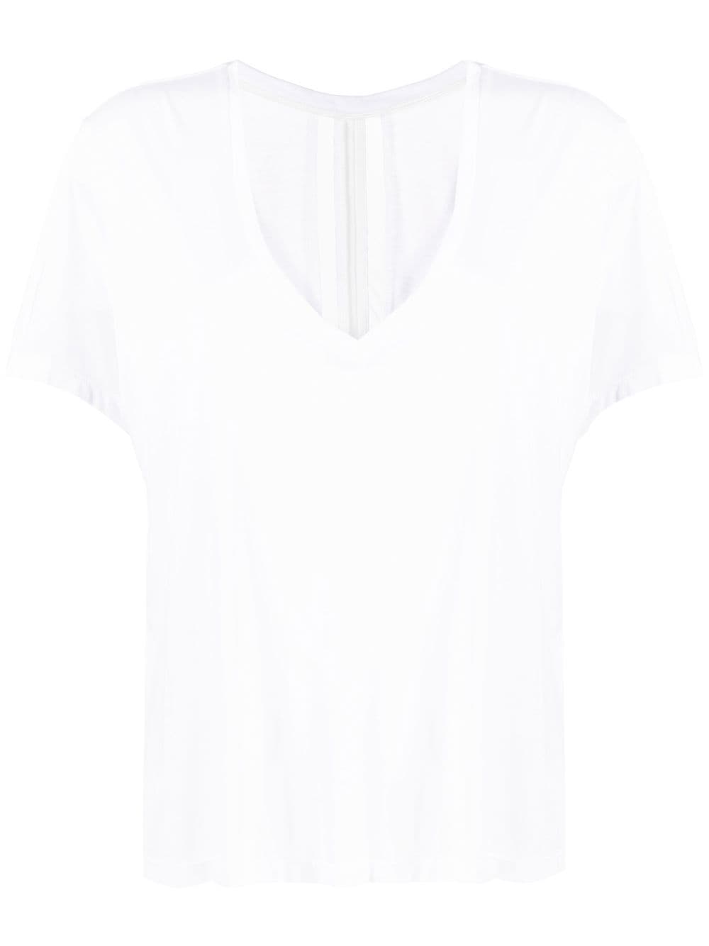 Kiki de Montparnasse Intime V-neck T-shirt - White von Kiki de Montparnasse