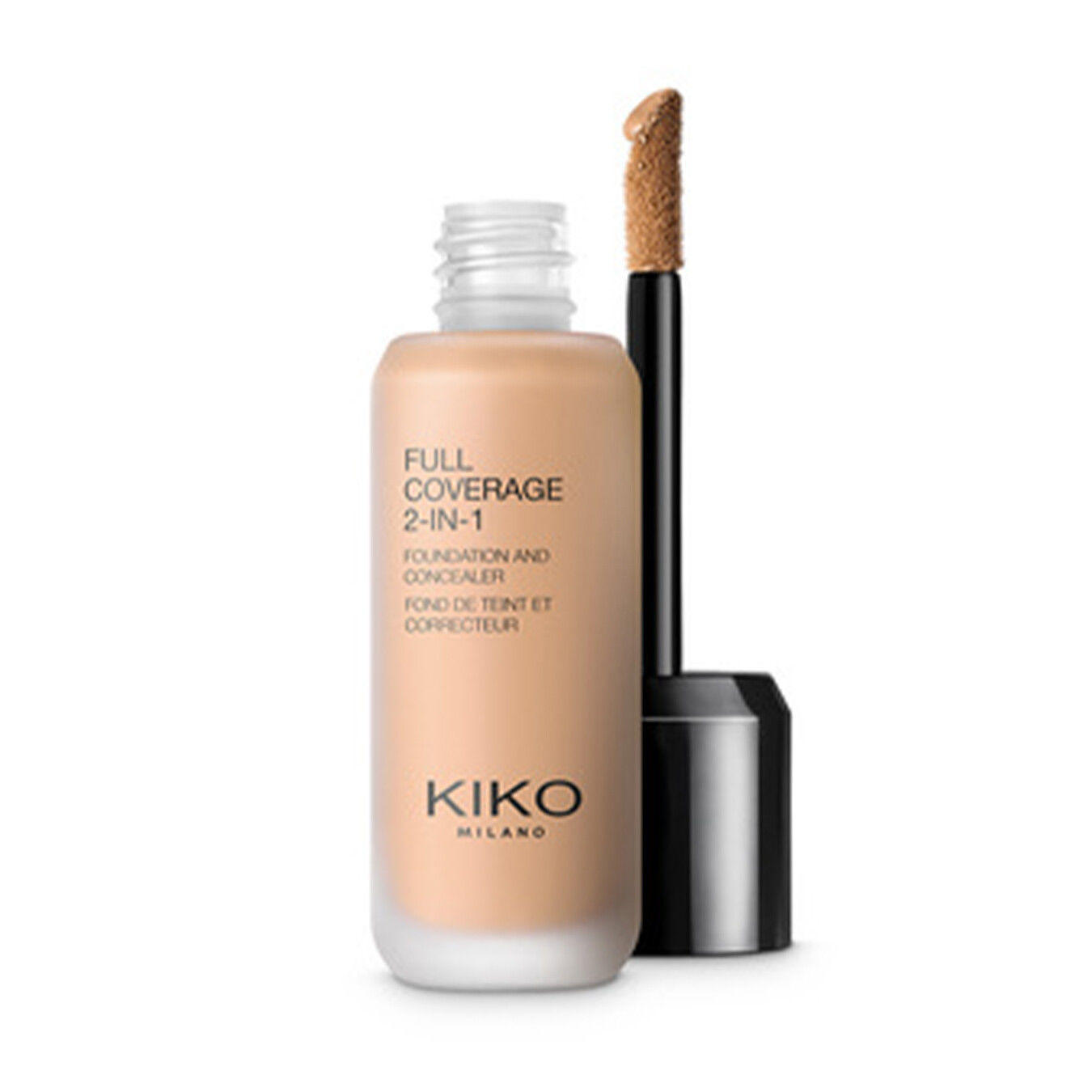 KIKO MILANO Full Coverage 2 in1 Foundation&Concealer Fluid Foundation 1ST von Kiko Milano