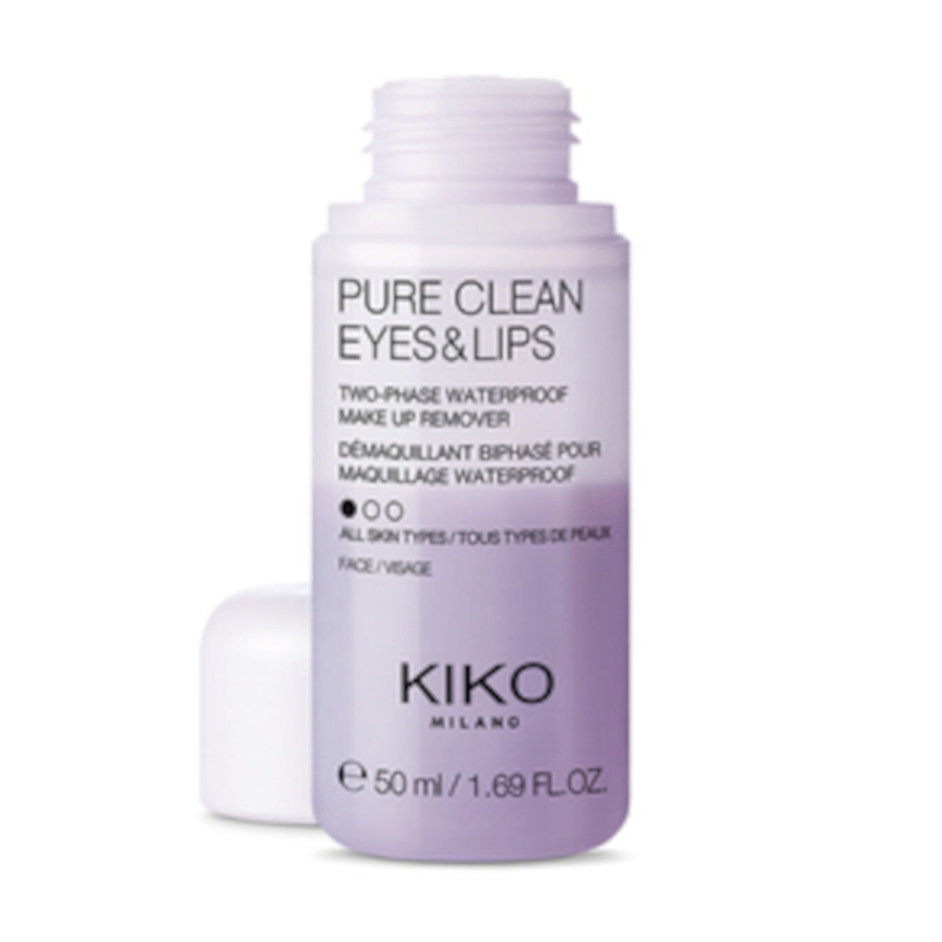 KIKO MILANO Pure Clean Eyes & Lips Mini Facial Cleansers 1ST Damen von Kiko Milano