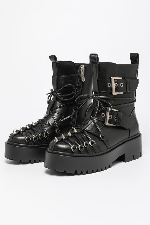 Killstar Disaster Plateau Boots | Schwarz | Damen  | EU37 von Killstar