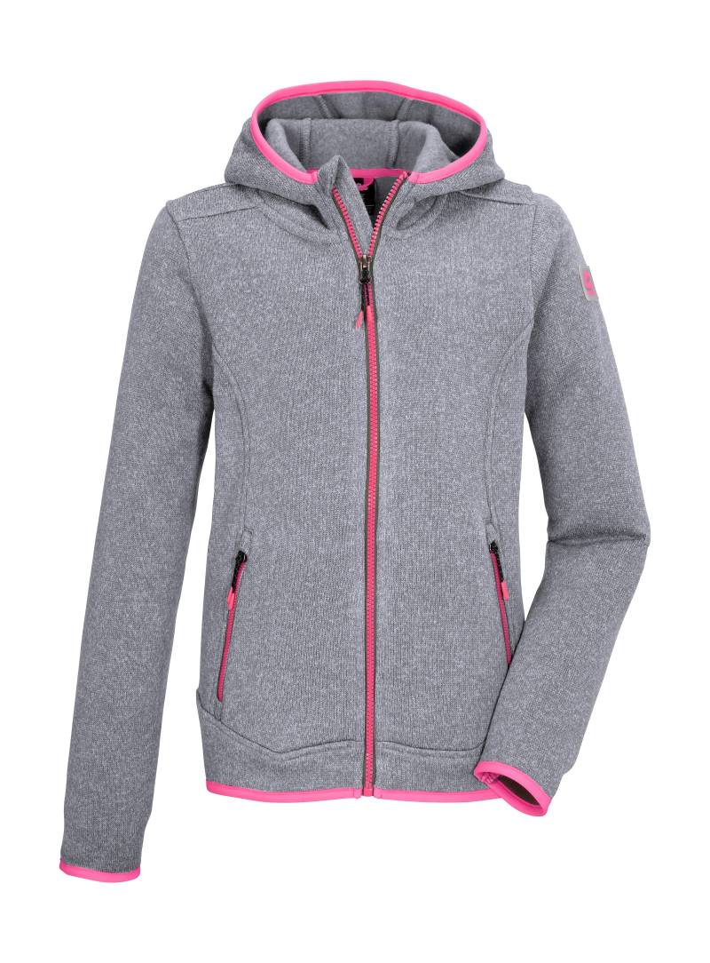 Killtec Fleecejacke »KOS 174 GRLS KNTFLC JCKT«, Strickfleecejacke mit Kapuze, Zippertaschen, elastisch, Kinnschutz von Killtec