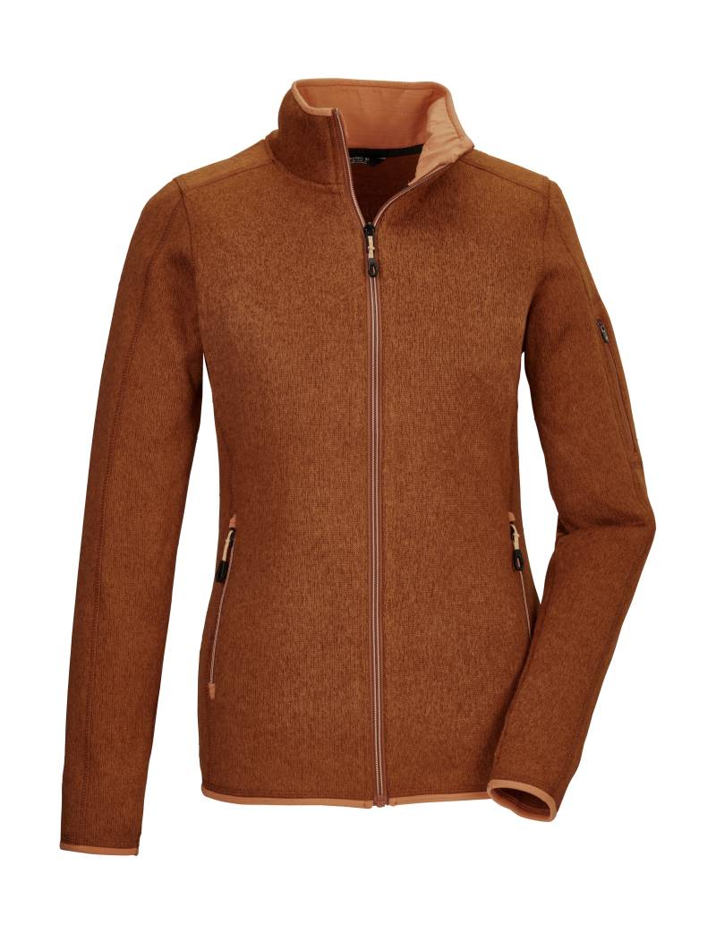 Killtec Fleecejacke »KOW 111 WMN KNT FLC JCKT«, Strickfleecejacke, Melange-Optik, Stretch, verschliessbare Taschen von Killtec