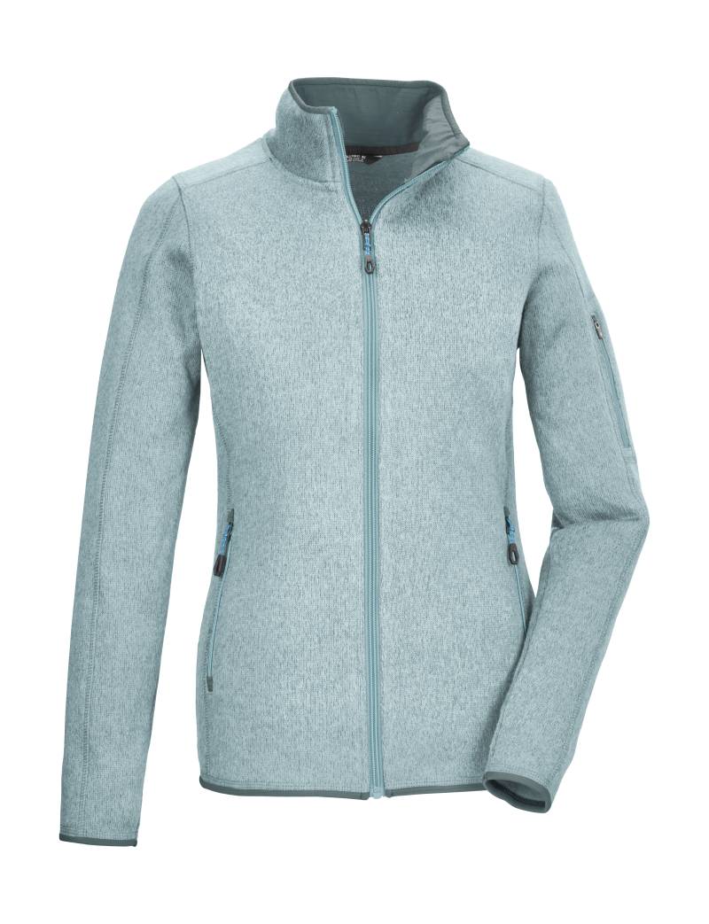 Killtec Fleecejacke »KOW 111 WMN KNT FLC JCKT«, Strickfleecejacke, Melange-Optik, Stretch, verschliessbare Taschen von Killtec