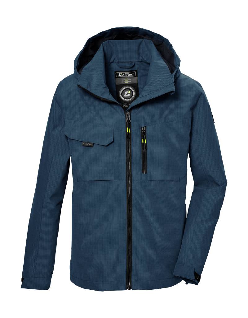 Killtec Funktionsjacke »KOS 140 BYS JCKT«, Wasserdichte Jacke mit verstellbarer Kapuze, PFAS-frei imprägniert von Killtec