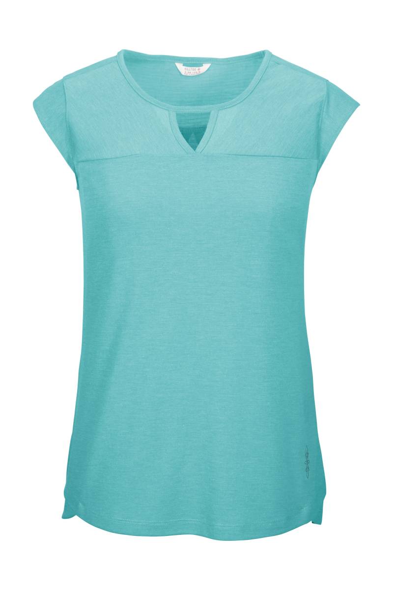 Killtec Funktionstop »KOS 76 WMN TP«, Schnelltrocknendes Damen-Top mit femininem Ausschnitt und Raffung von Killtec