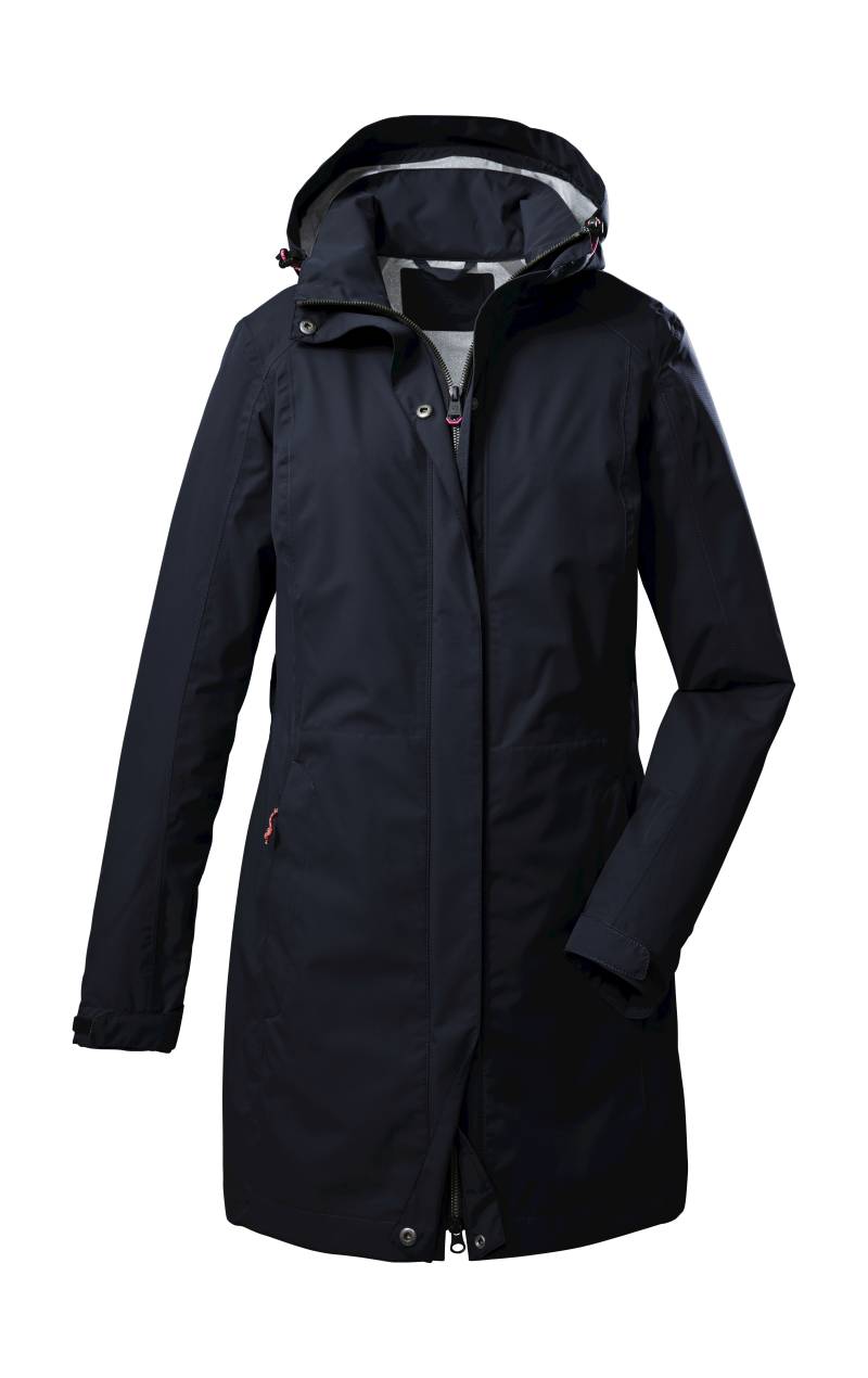 Killtec Parka »KOS 93 WMN PRK«, Wasserdichter, atmungsaktiver Parka mit abnehmbarer Kapuze von Killtec