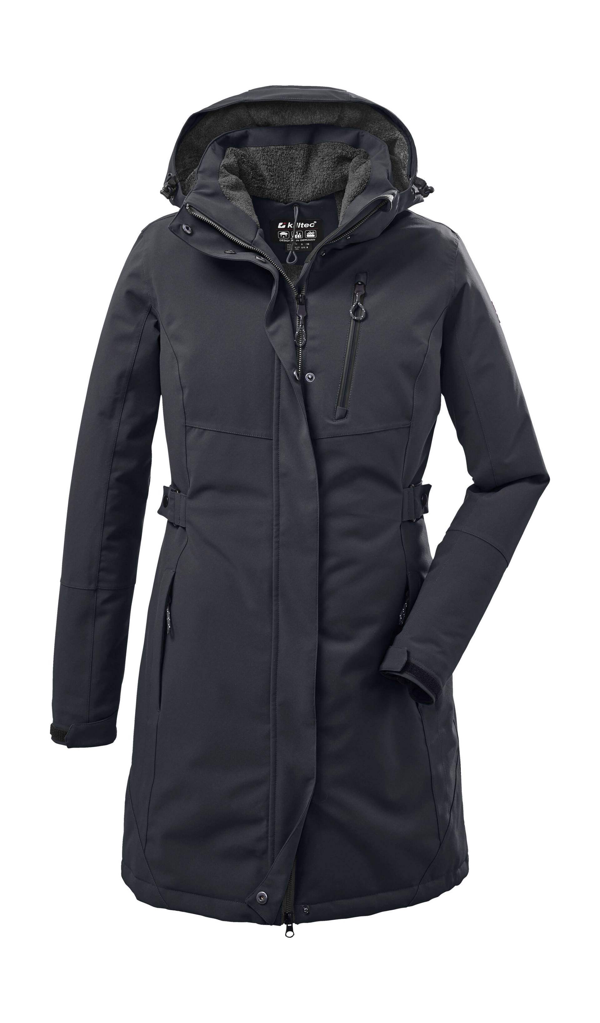Killtec Parka »KOW 165 WMN PRK«, Wasser- und winddichter Parka mit Teddyfleece und abnehmbarer Kapuze von Killtec