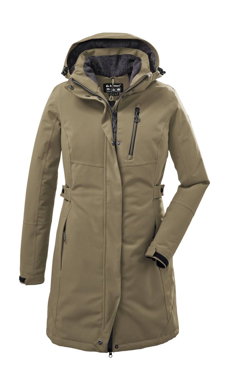 Killtec Parka »KOW 165 WMN PRK«, Wasser- und winddichter Parka mit Teddyfleece und abnehmbarer Kapuze von Killtec