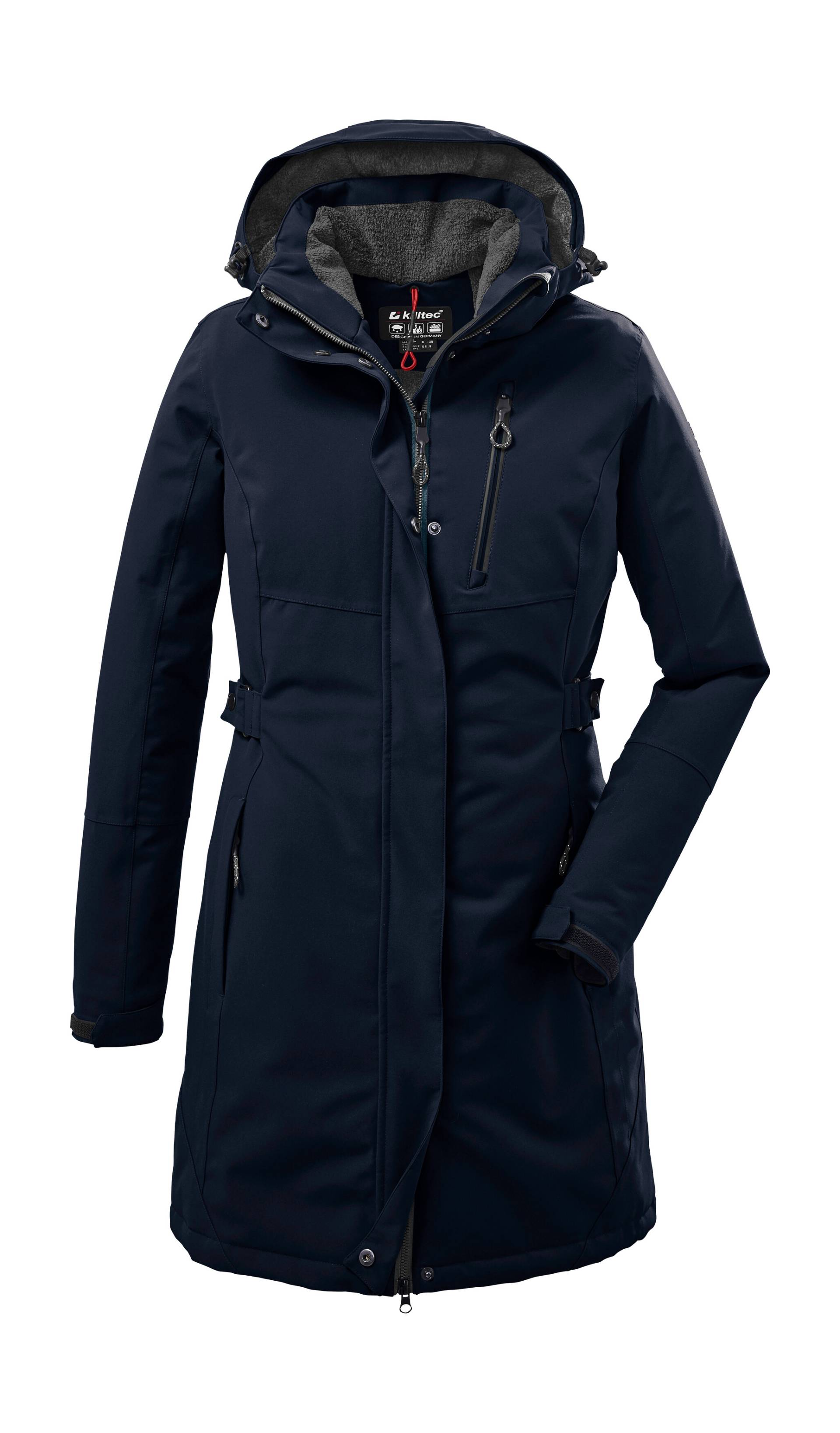 Killtec Parka »KOW 165 WMN PRK«, Wasser- und winddichter Parka mit Teddyfleece und abnehmbarer Kapuze von Killtec