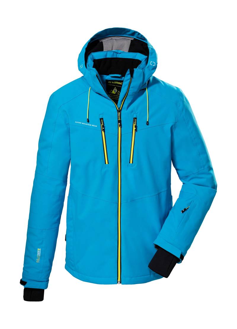 Killtec Skijacke »KSW 44 MN SKI JCKT«, Wasserdichte, atmungsaktive Funktionsjacke mit abnehmbarer Kapuze von Killtec