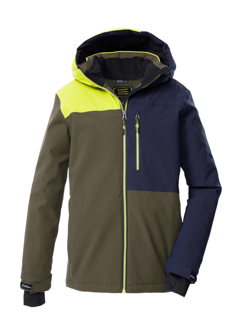 Killtec Skijacke »KSW 443 BYS SKI JCKT«, wind- u wasserdicht, atmungsaktiv, Schneefang, Innen-Fleece von Killtec