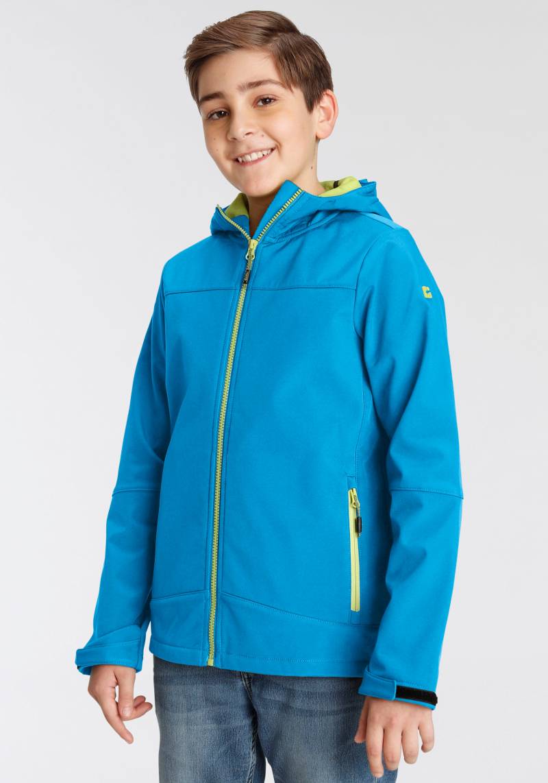 Killtec Softshelljacke »BYS SFTSHLL JCKT OT«, (1 St.), mit Kapuze, Übergangsjacke, Wasserabweisend & Windabweisend, für Kinder von Killtec