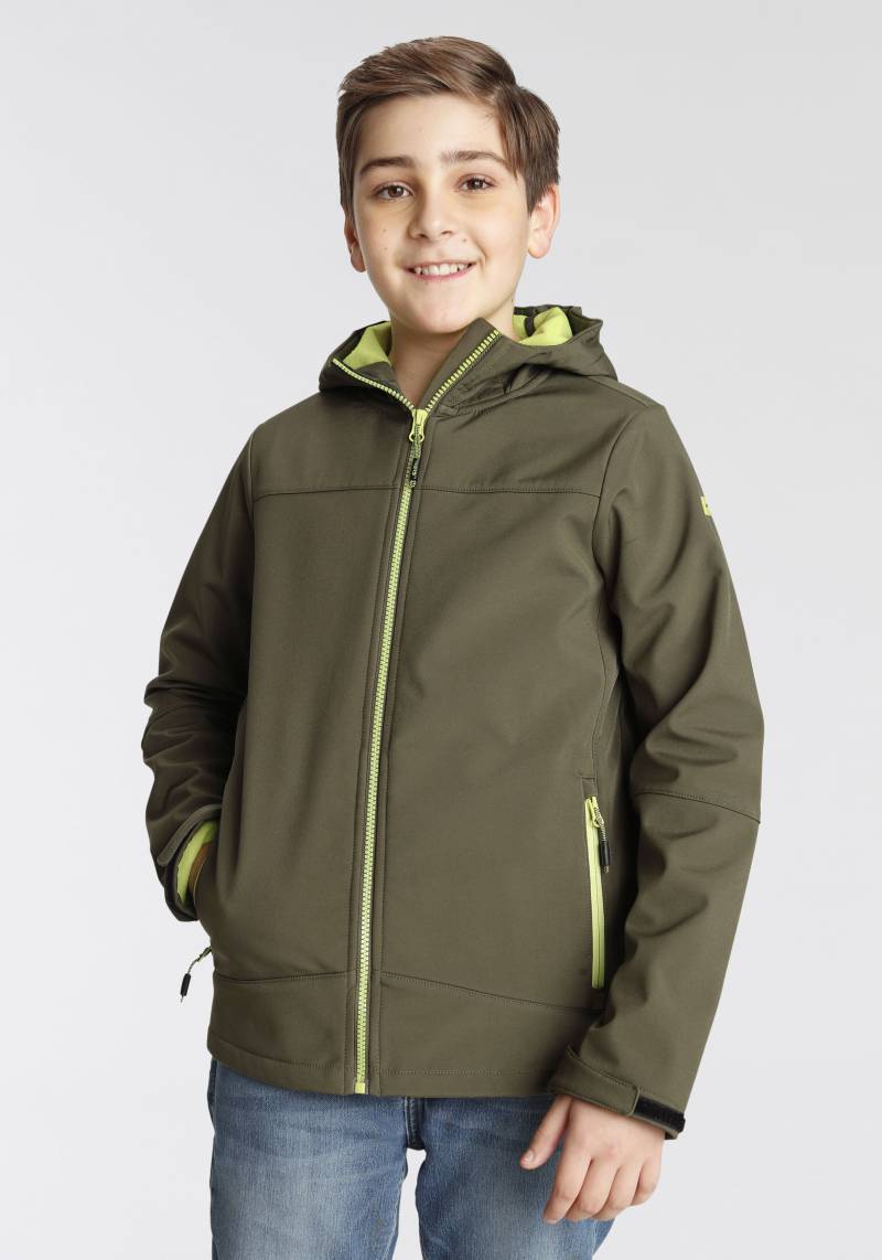 Killtec Softshelljacke »BYS SFTSHLL JCKT OT«, (1 St.), mit Kapuze, Übergangsjacke, Wasserabweisend & Windabweisend, für Kinder von Killtec