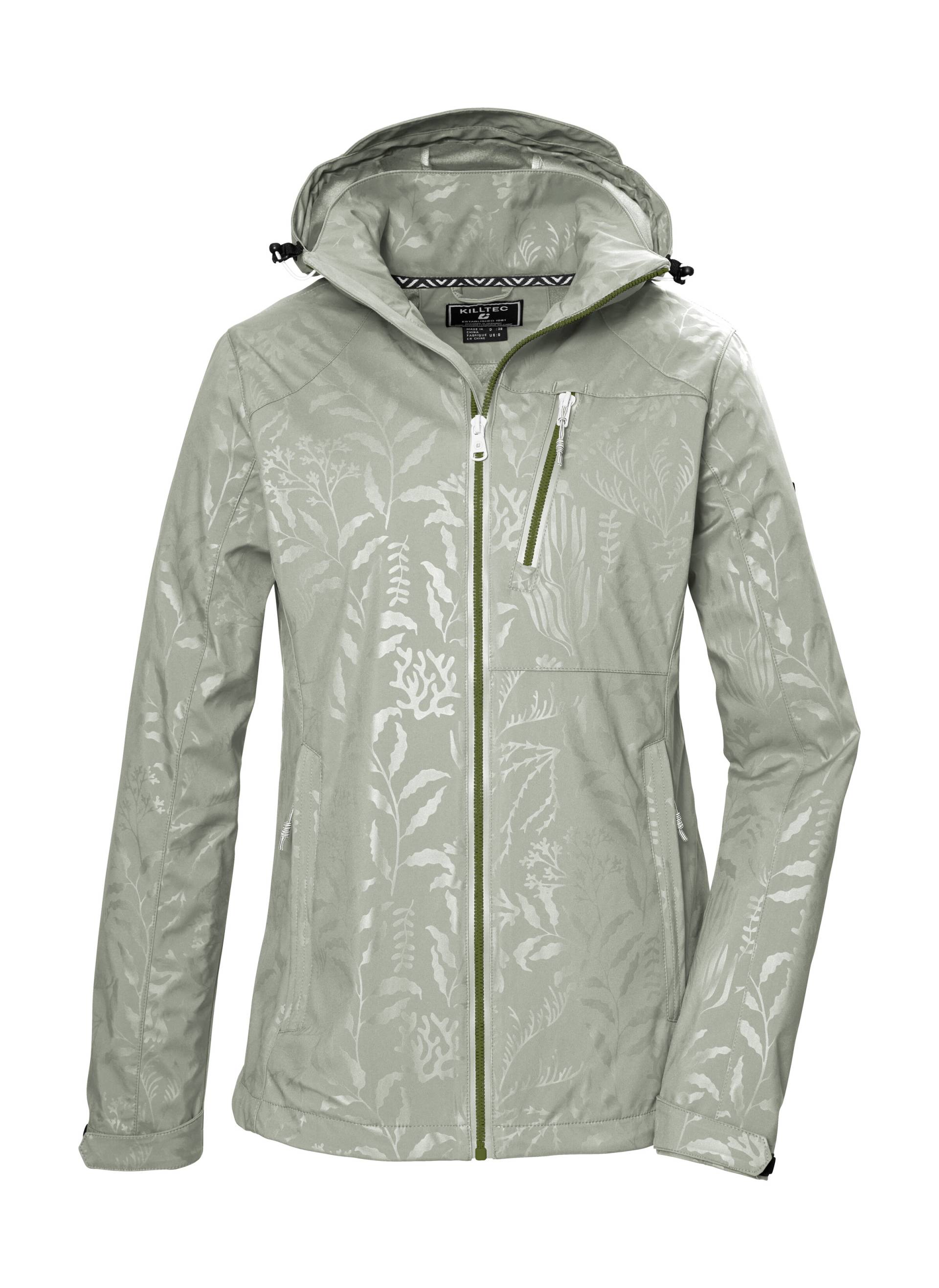 Killtec Softshelljacke »KOS 122 WMN SFTSHLL JCKT FLORAL«, Softshelljacke: Wind-u wasserdichte, atmungsaktiv, Kapuze regulierbar Killtec Softshelljacke »KOS 122 WMN SFTSHLL JCKT FLORAL«, Softshelljacke: Wind-u wasserdichte, atmungsaktiv, Kapuze regulierbar von Killtec