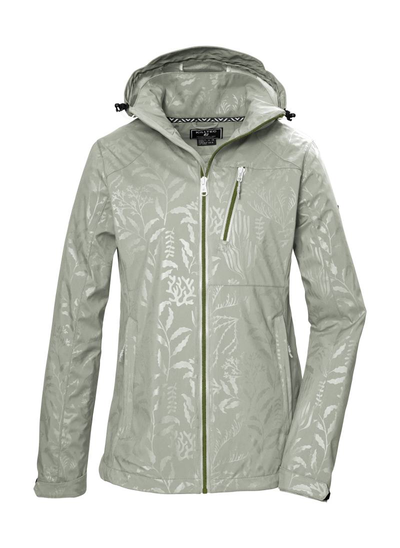 Killtec Softshelljacke »KOS 122 WMN SFTSHLL JCKT FLORAL«, Softshelljacke: Wind-u wasserdichte, atmungsaktiv, Kapuze regulierbar von Killtec