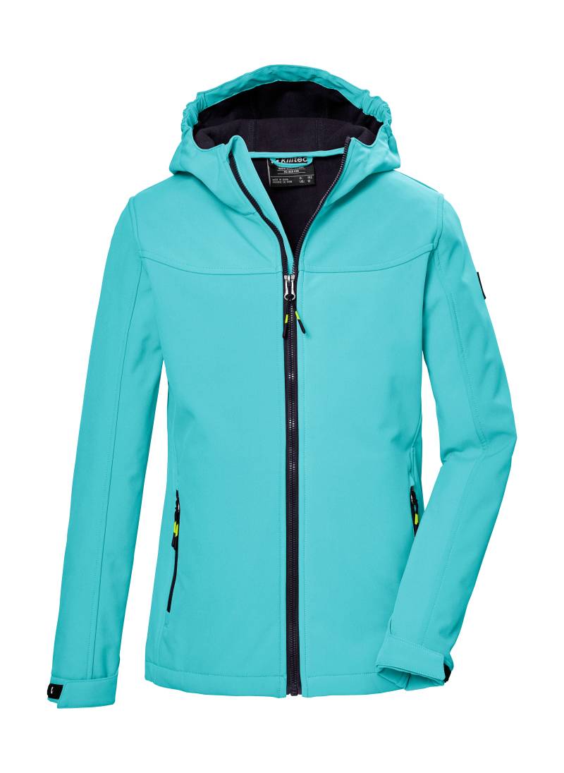 Killtec Softshelljacke »KOS 145 GRLS SFTSHLL JCKT«, Wind- und wasserabweisende Mädchenjacke, atmungsaktiver Mesh-Einsatz von Killtec