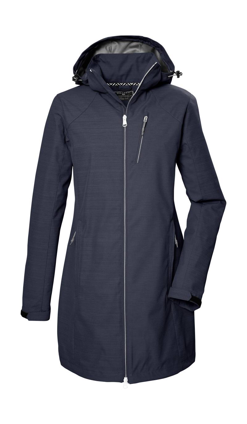 Killtec Softshellparka »KOS 57 WMN SFTSHLL PRK«, Wasserabweisender, atmungsaktiver Parka mit abnehmbarer Kapuze von Killtec