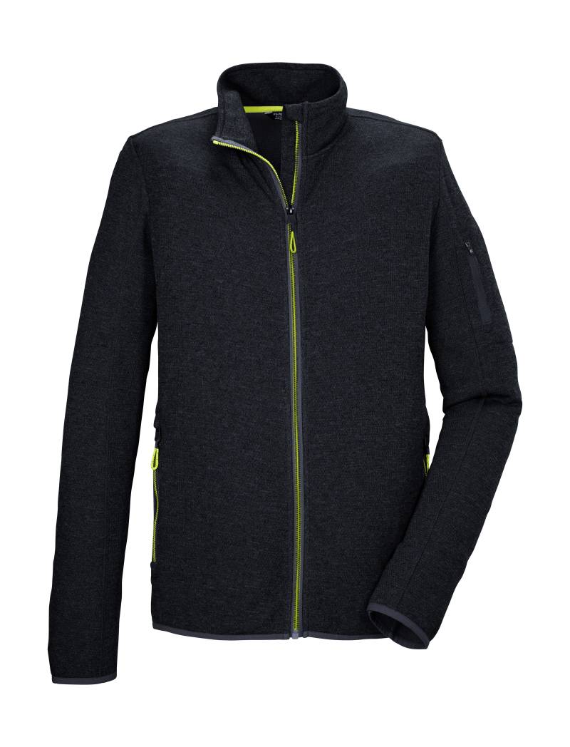 Killtec Strickjacke »KOS 91 MN FLX JCKT«, Melange-Optik, Kinnschutz, verschliessbare Taschen, Stretchkomfort von Killtec