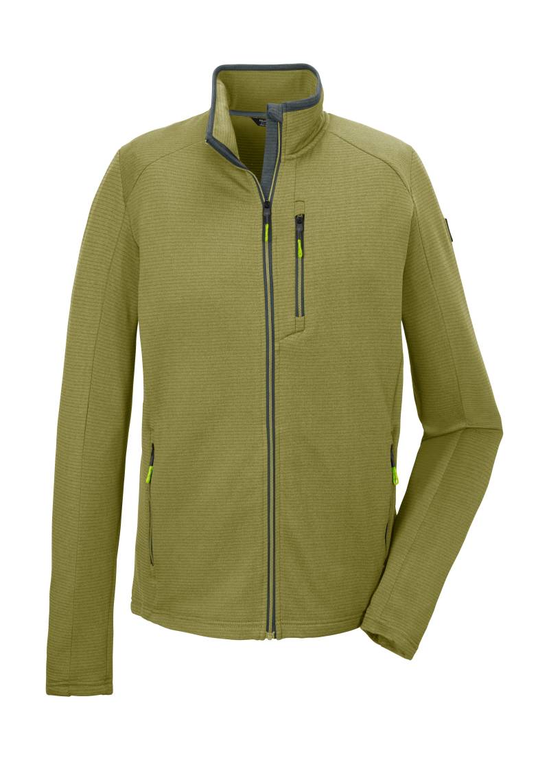 Killtec Strickjacke »KOS 92 MN FLX JCKT«, Sportliche Herrenjacke mit Kinnschutz und verschliessbaren Taschen von Killtec