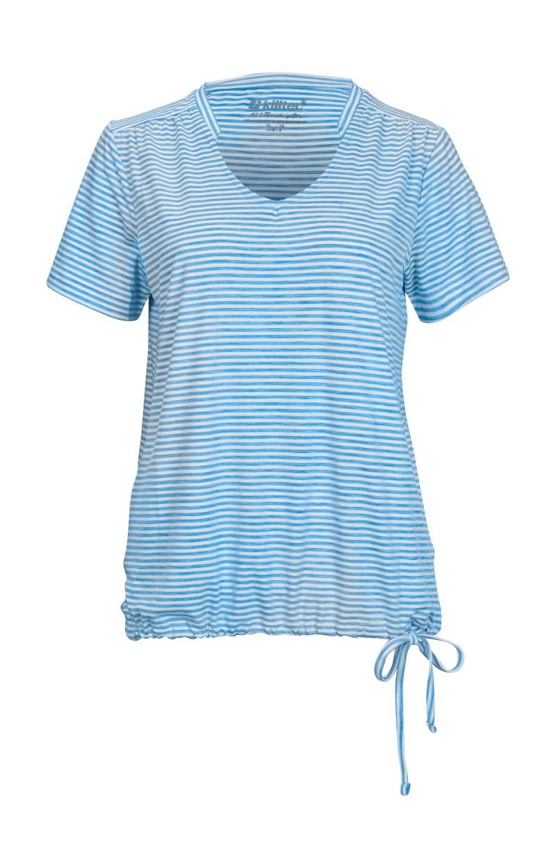 Killtec T-Shirt »Lilleo WMN TSHRT F«, Gestreiftes, schnelltrocknendes Funktionsshirt mit verstellbarem Saum von Killtec