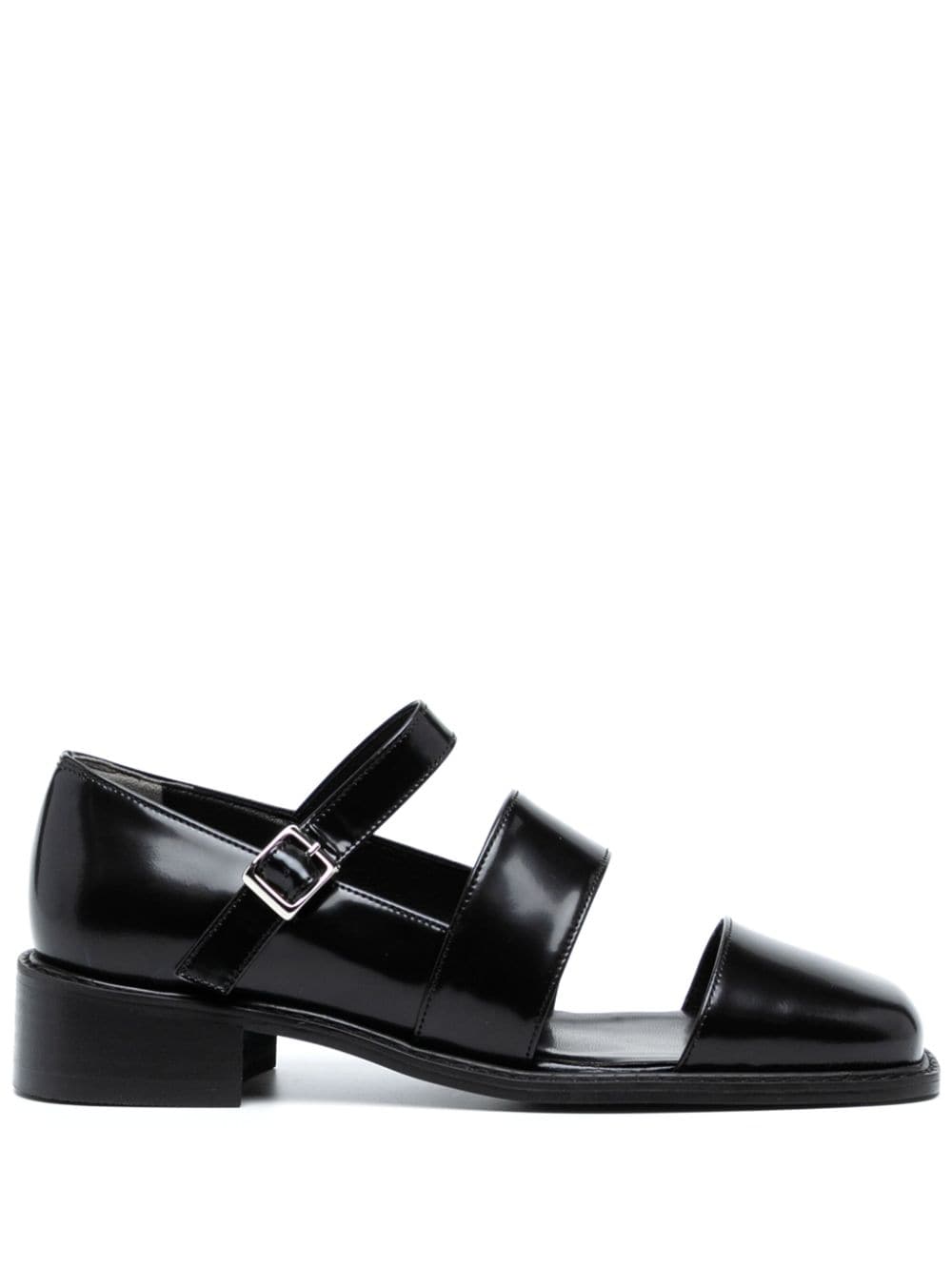 Kimhekim leather Mary Jane shoes - Black von Kimhekim