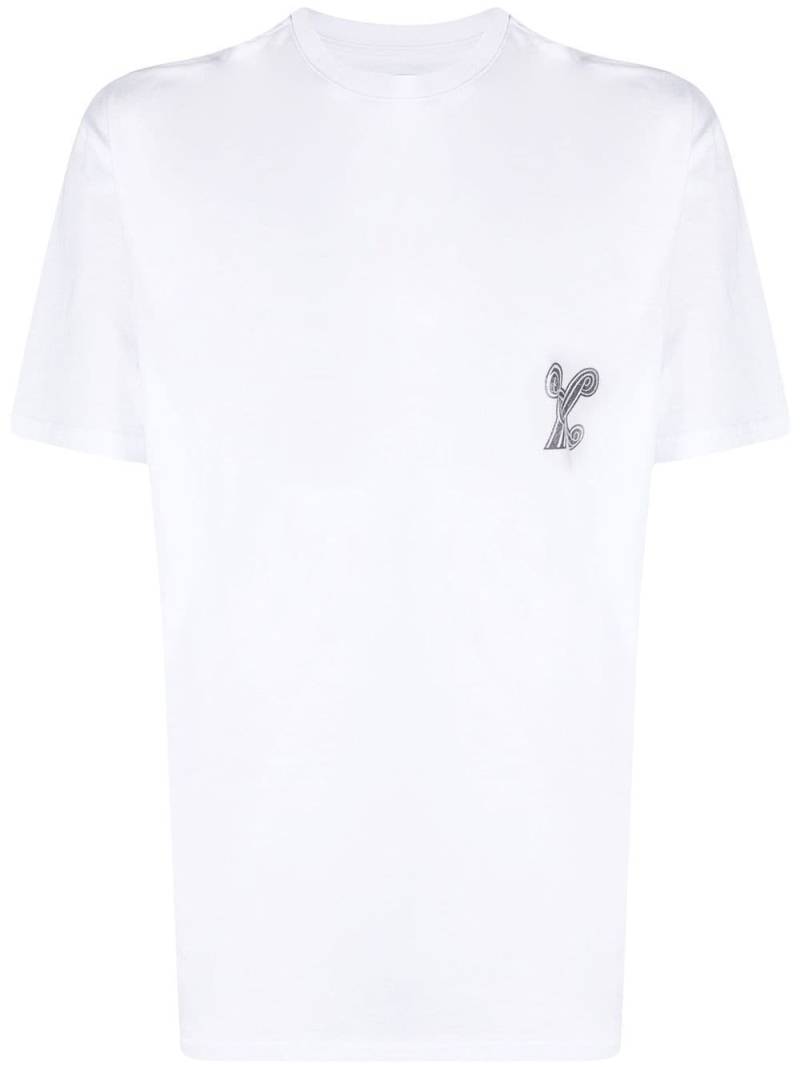 Kimhekim logo-print T-shirt - White von Kimhekim