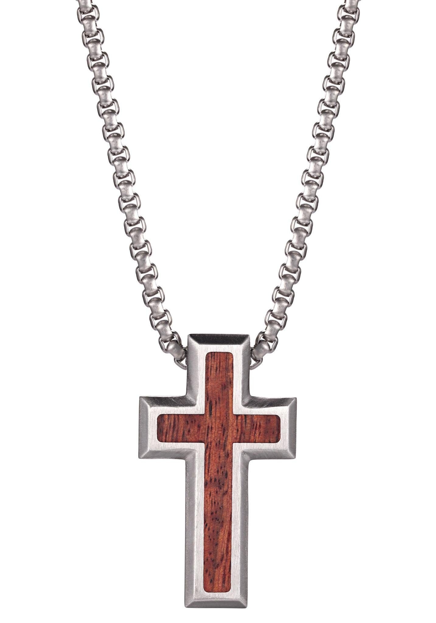 Kingka Kette mit Anhänger »Kreuz, SWN531« von Kingka