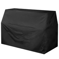 Abdeckplane Bierzeltgarnitur Anthrazit 180x95x76cm von Kingsleeve®