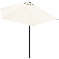 Terrassen-Sonnenschirm Creme UV-Schutz 80+ von Kingsleeve®