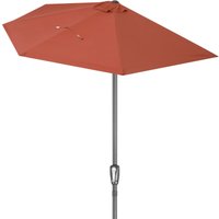 Terrassen-Sonnenschirm Terrakotta UV-Schutz 80+ von Kingsleeve®