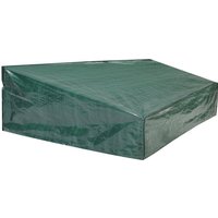 Abdeckung Gartenmöbel Grün 197x68x32/62cm von Kingsleeve®