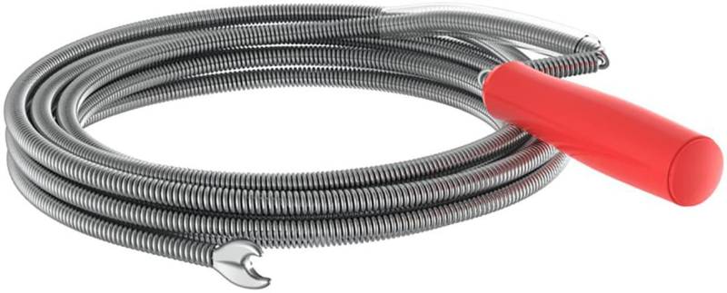 Kirchhoff Rohrreinigungsspirale, 9 mm x 5 m, Abflussspirale für eine umweltfreundliche Reinigung von Kirchhoff
