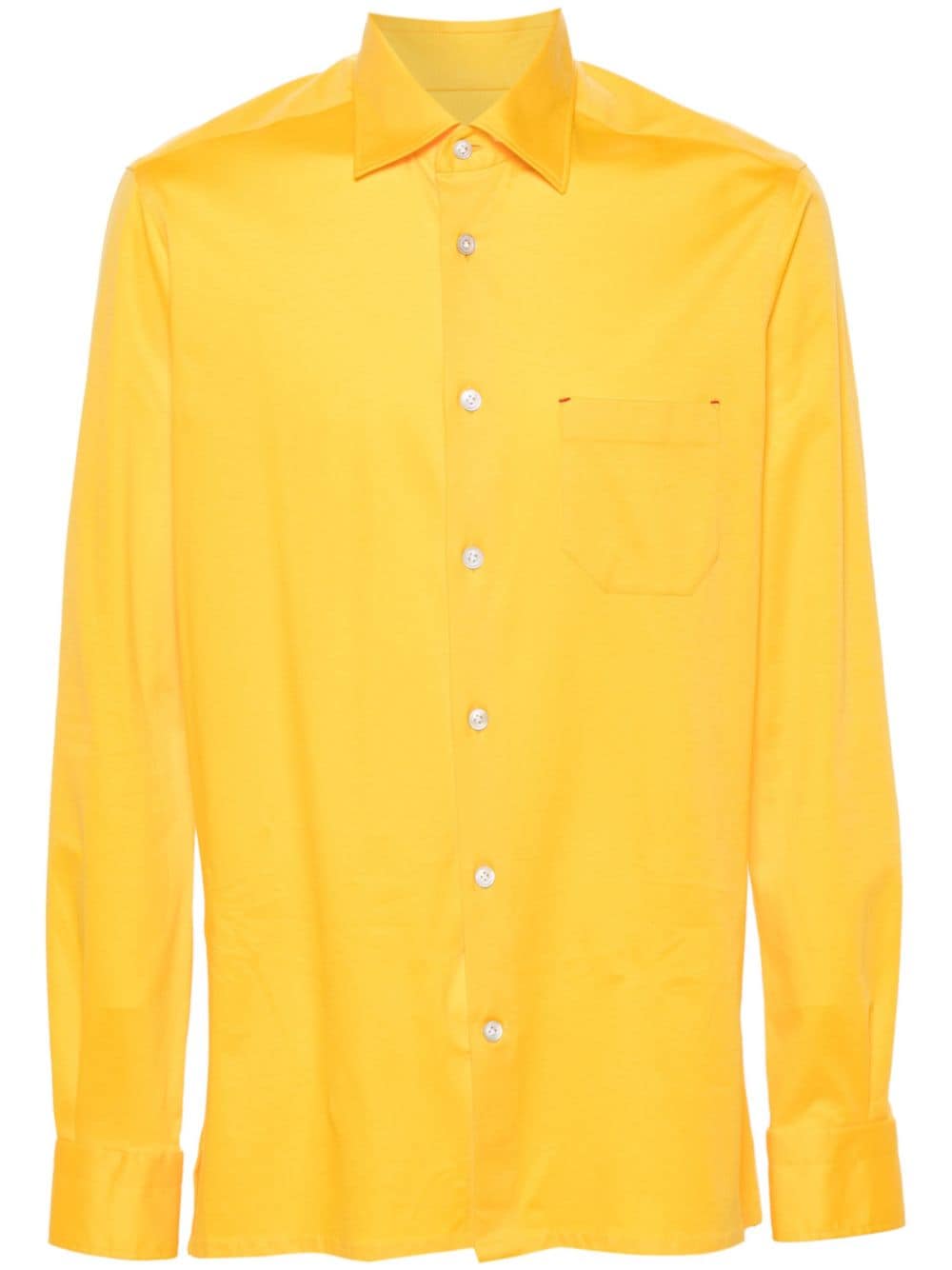 Kiton Nerano jersey shirt - Yellow von Kiton