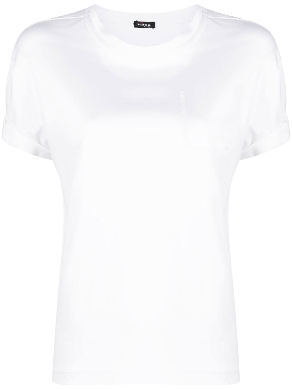 Kiton faux-pocket cotton T-shirt - White von Kiton