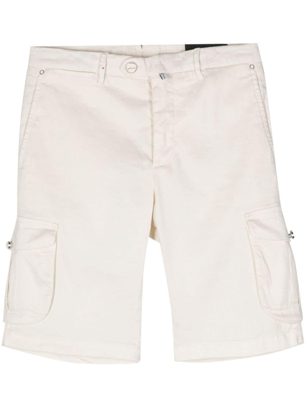 Kiton linen-blend cargo shorts - White von Kiton