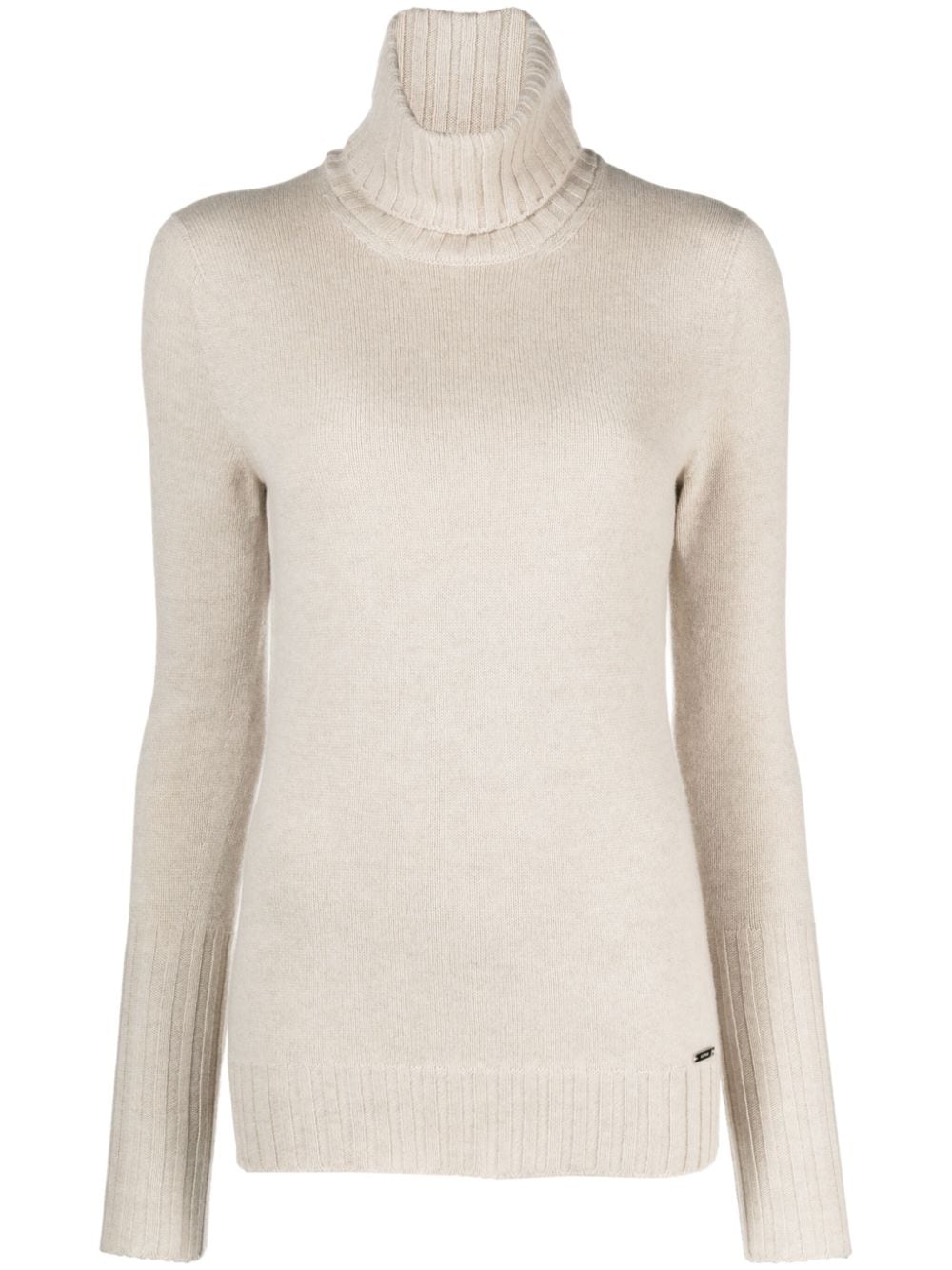 Kiton roll-neck cashmere jumper - Brown von Kiton